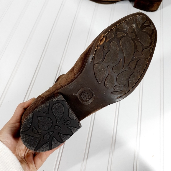 Born Montoro Suede Distressed Booties - Picture 12 of 14